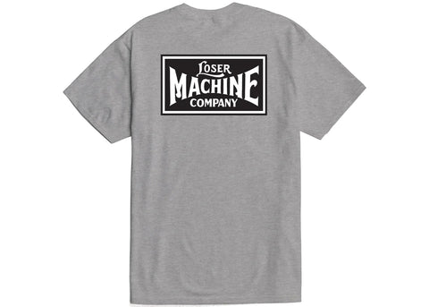 Loser Machine New-OG Stock T-Shirt Heather Grey