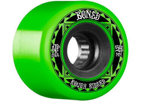 Bones ATF Rough Riders Runners 59MM 80a Green Skateboard Wheels