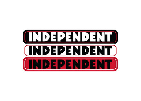 Independent Bar 4" Sticker