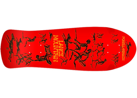 Powell Peralta Bones Brigade Series 15 Mountain 9.90" Red Skateboard Deck