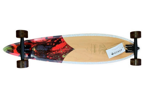 Arbor Pintail Fish Groundswell Complete Longboard