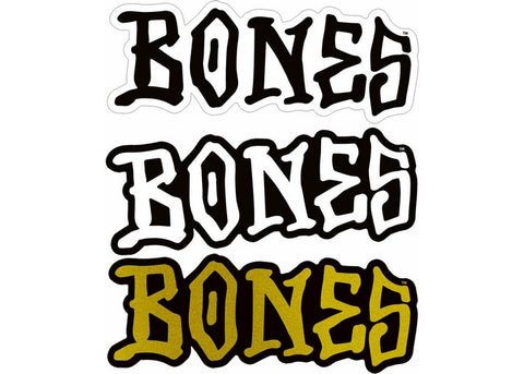 Bones Single 3" & 4" & 5" & 12" Sticker
