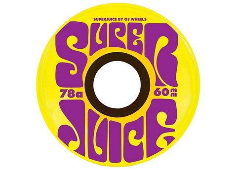 OJ's Super Juice 60MM Yellow Skateboard Wheels