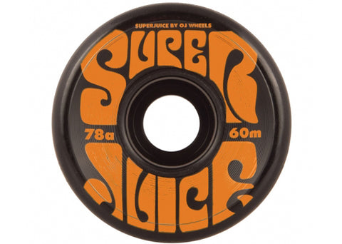 OJ's Super Juice 60MM Black Skateboard Wheels