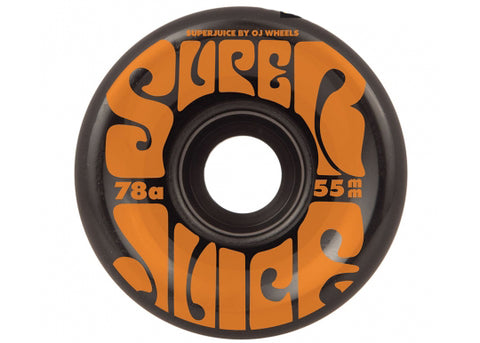 OJ's Mini Super Juice 55MM 78A Black Skateboard Wheels