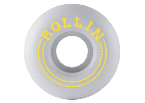 Rollin 56mm 92a Conical Skateboard Wheels