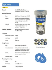 RX Blue Steel Bearings