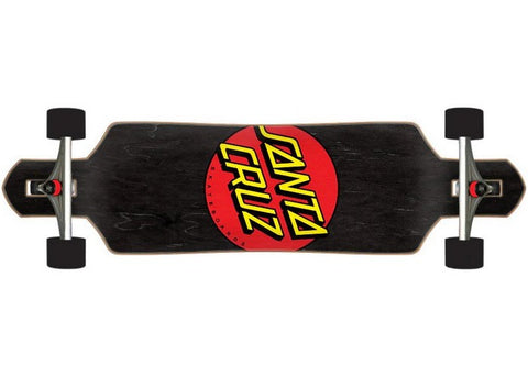 Santa Cruz Drop Thru Classic Dot Complete Longboard