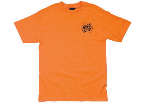 Santa Cruz Opus Dot T-Shirt Orange/Black