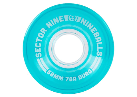 Sector 9 Nine Balls Blue 58MM Longboard Wheels