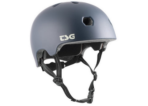 TSG Meta Solid Color Satin Paynes Grey Helmet