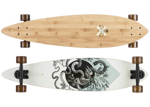 Arbor Pintail Fish Bamboo Complete Longboard