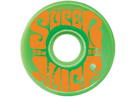 OJ's Mini Super Juice 55MM Green Skateboard Wheels