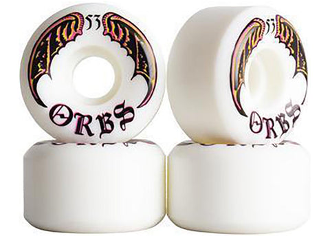 Welcome Orbs Specters 99a 53mm Skateboard Wheels White