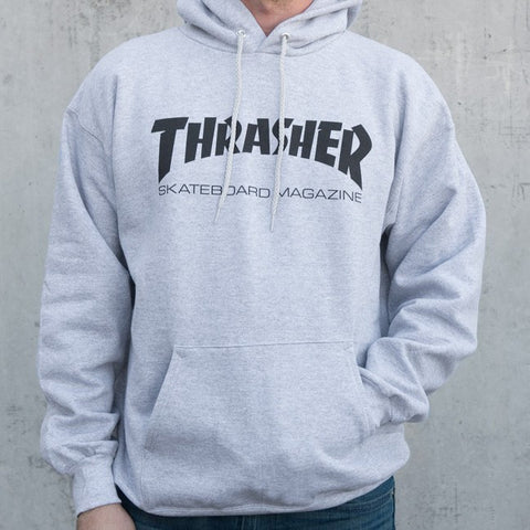 Thrasher Skate Mag Hoodie Grey