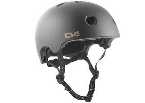TSG Meta Solid Color Satin Black Helmet