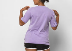 Vans Pocket V Women's T-Shirt Lavender Fog