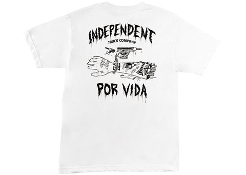 Independent Por Vida T-Shirt White