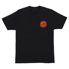 Santa Cruz Beware Dot T-Shirt Black