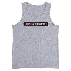Independent Bar Logo Tank Top Athletic Heather