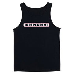 Independent Bar Logo Tank Top Black