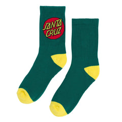 Santa Cruz 4 Pairs Kid's Socks Jade Dome