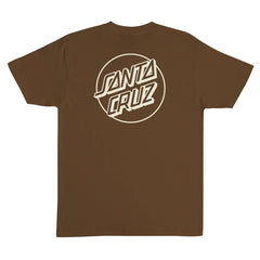 Santa Cruz Opus Dot T-Shirt Silt/White