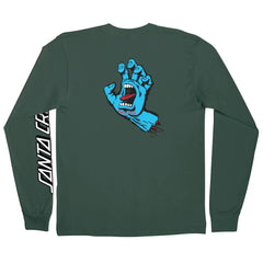 Santa Cruz Screaming Hand Long Sleeve Tee Dark Green