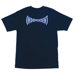 Independent Spanning Chest T-Shirt Navy