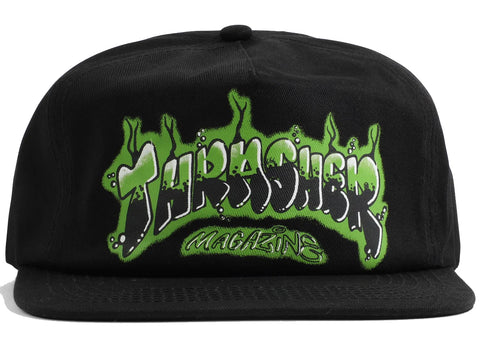 Thrasher Airbrush Snapback Hat Black