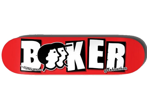Baker X Mehrathon Red  Skateboard Deck