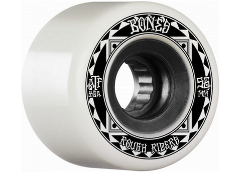 Bones ATF Rough Riders Runners White 56MM Skateboard Wheels