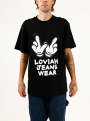 Loviah Hands T-Shirt Black