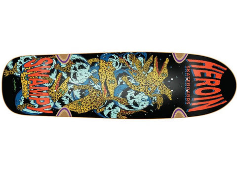 Heroin Swampy Gators 9.125" Skateboard Deck