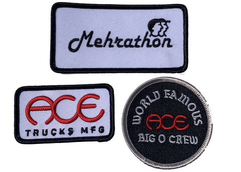 Ace / Big O / Mehrathon 3 Pack Patch