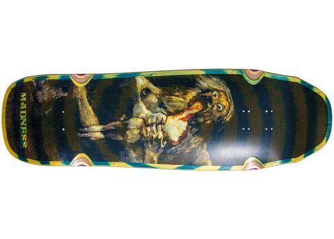 Madness Halftone Son R7 9.5" Green Swirl Skateboard Deck