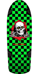 Powell Peralta OG Ripper Checker 10.0" Skateboard Deck Green