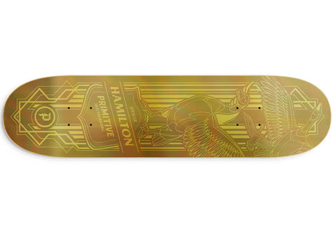 Primitive Planche de Skateboard Hamilton Goose Gold Holofoil 8.125"