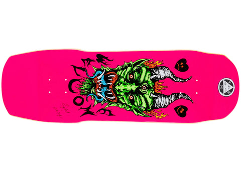 Welcome Light and Easy on Totem 2.0 10.0" Skateboard Deck Neon Pink