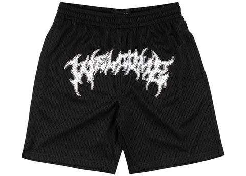 Welcome Shorts Barb Mesh Noire
