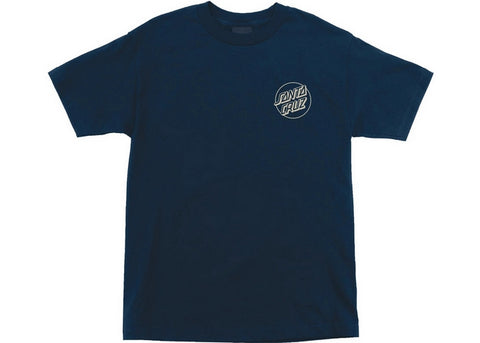 Santa Cruz T-Shirt Opus Dot Navy/Tan