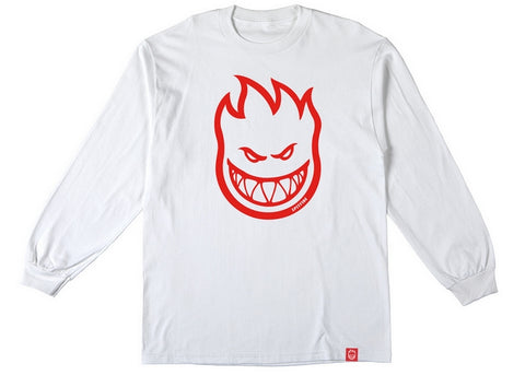Spitfire Youth Bighead Long Sleeve Tee White/Red