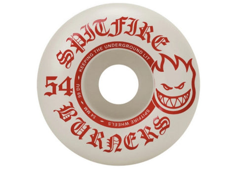 Spitfire Burners 54MM 99D Skateboard Wheels