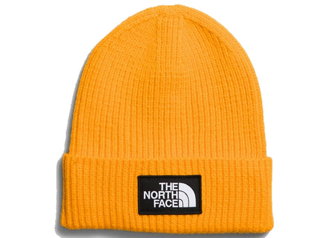 The North Face Tuque TNF Logo Box Cuffed Summit Gold