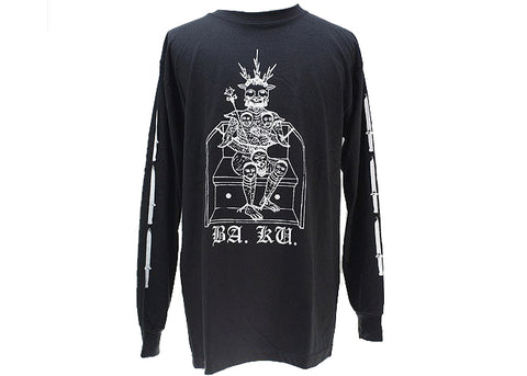 Skull Skate BA.KU. Throne L/S T-shirt Black