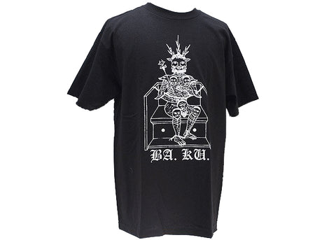 Skull Skate BA.KU. Throne T-shirt Black