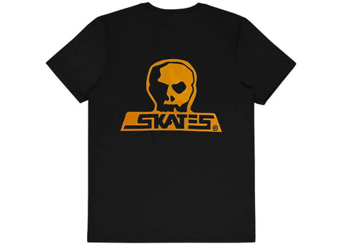 Skull Skates Burbs T-Shirt Black Golden