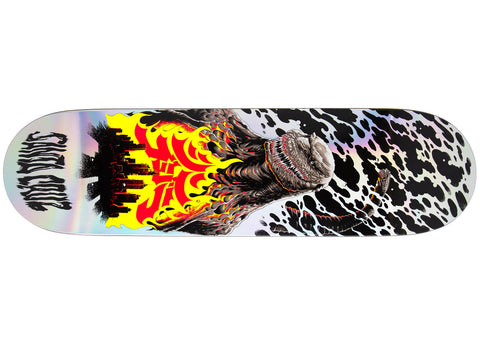 Santa Cruz Godzilla Shin Knox Firepit Skateboard Deck 8.5"