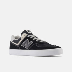 New Balance 574 Vulc Shoes Black/Grey