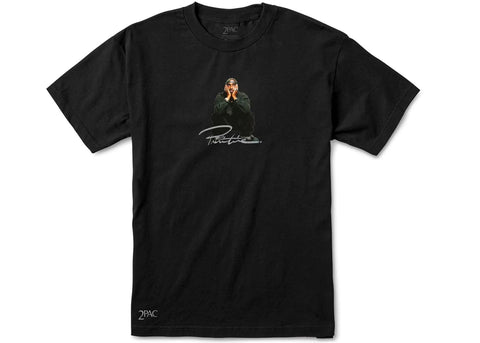 Primitive T-Shirt Official Tupac Shakur Noir
